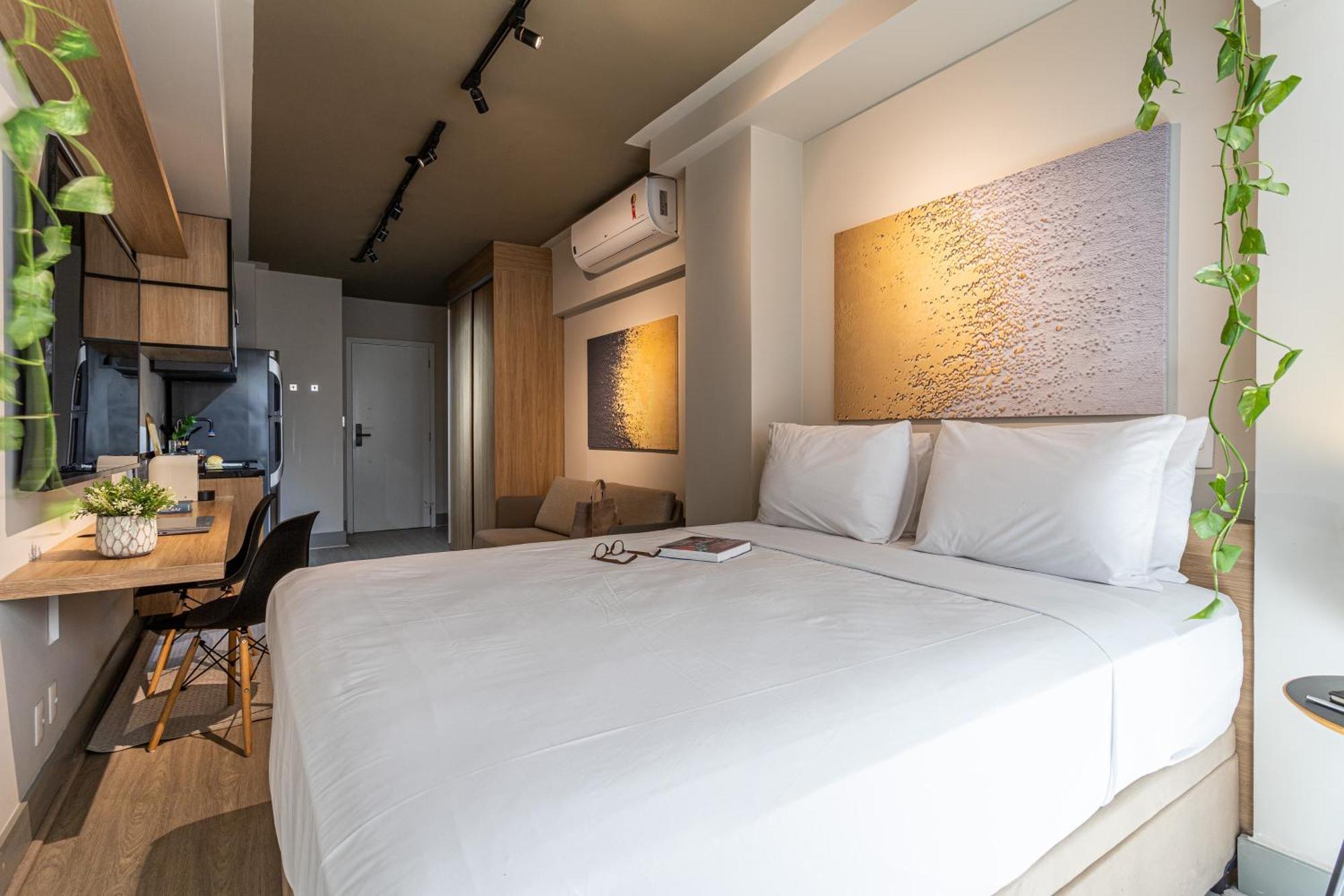 Predio Residencial Moderno Proximo Ao Parque Do Ibirapuera - Next Vila Nova São Paulo Szoba fotó