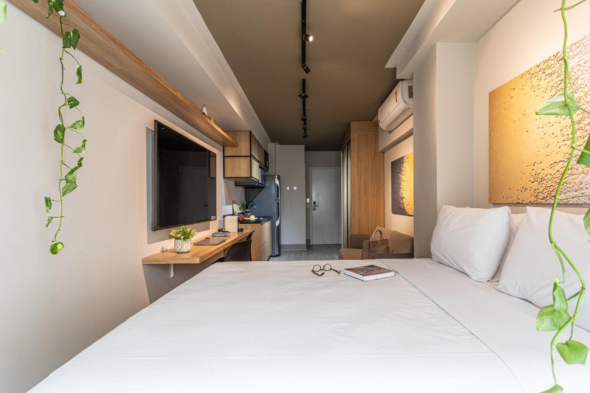 Predio Residencial Moderno Proximo Ao Parque Do Ibirapuera - Next Vila Nova São Paulo Szoba fotó